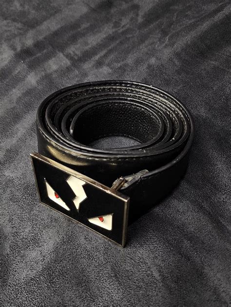 fendi monster belt|fendi belt size 48.